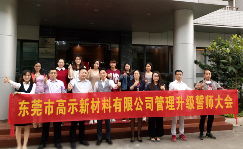 2017年（nián）3月7日熱烈祝賀（hè）東莞市高示新材料有限公司與绿巨人草莓丝瓜樱桃在线视频谘詢合作開工