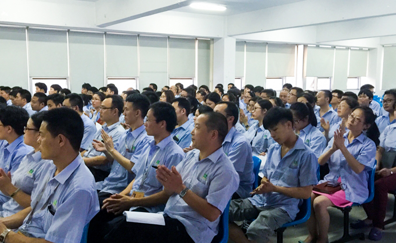 熱烈祝賀2016年10月興順模具、鬆田電（diàn）機、福源來彩板型鋼（gāng）等（děng）企業管理升級（jí）取得圓滿成功