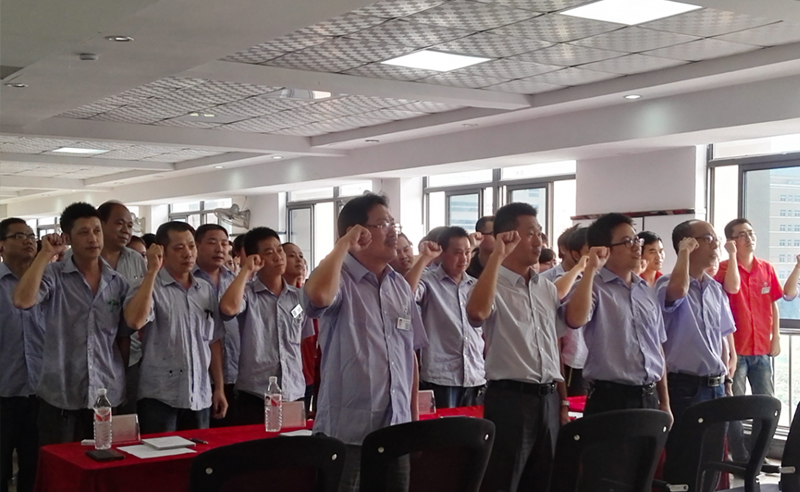 2011年賀州市俊業消（xiāo）毒劑（漂白粉）有限公司推（tuī）行全麵管理升級