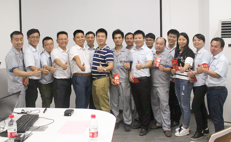 2017年8月東莞市（shì）尼嘉斯塑膠機械有（yǒu）限公司管理升級項目