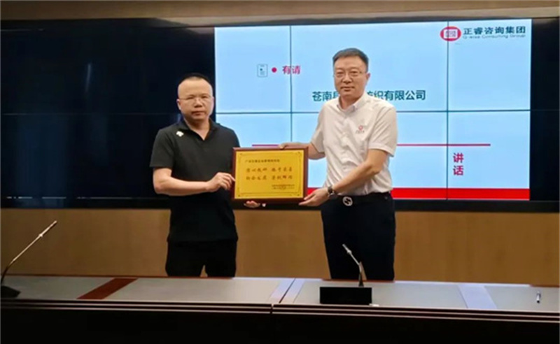 時代賦（fù）勢（shì），一（yī）望千裏——熱烈祝賀蒼南縣宜雲紡織有限公司“係統管理升（shēng）級”項目圓滿成功