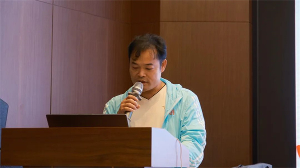 睿創研（yán）發部副總朱誌（zhì）茂先生致辭