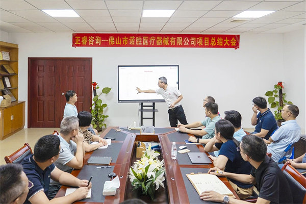 佛山市諾勝（shèng）醫療（liáo）器械（xiè）有限公司（sī）項目總結大會