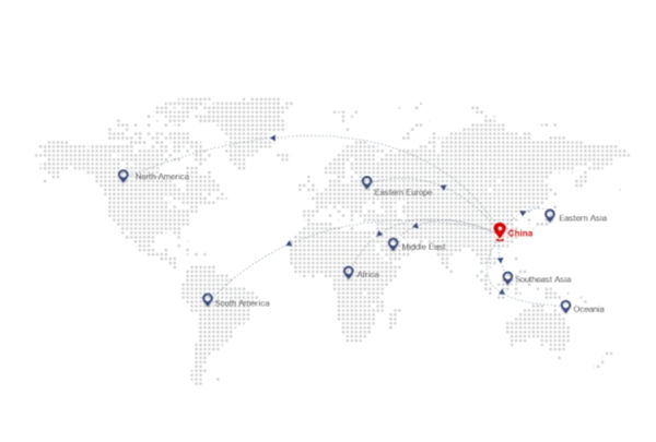 華勁在海內外建立（lì）了完善的營銷網（wǎng）絡