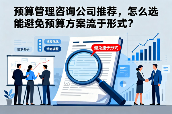 預算管理谘詢公司推薦，怎麽選能避免預算方案（àn）流於形式？