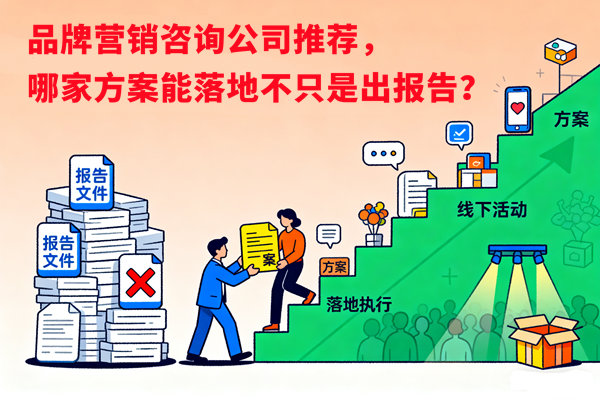品牌營銷谘詢公（gōng）司推（tuī）薦（jiàn），哪家方案能落地不隻是出報告？