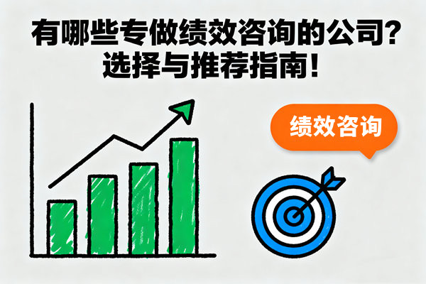 有哪些專做績效谘詢的公司？選擇與推薦指南！
