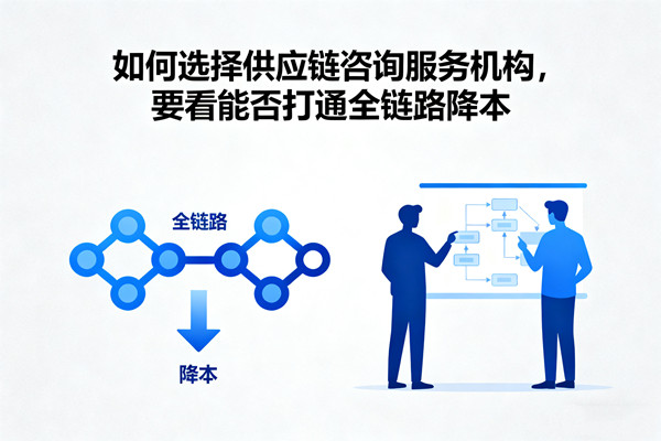 如何選（xuǎn）擇供應鏈谘詢服務機構，要看能否打通全鏈路降本