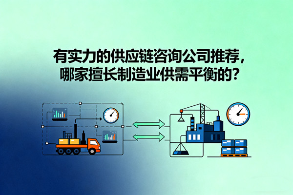 有實力（lì）的供應（yīng）鏈谘（zī）詢公司推薦，哪家擅長製造業供需平衡的？