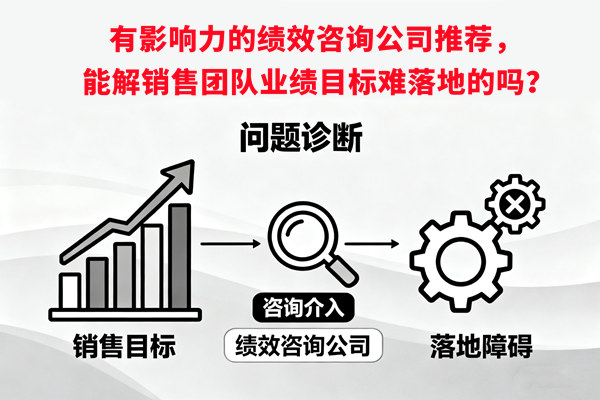 有影響力的績效谘詢公司推薦，能解銷售（shòu）團隊業績目標難落地的嗎？
