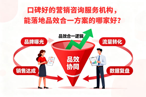 口碑好的營銷（xiāo）谘詢服務機構，能落地品效合一方案的哪家好？