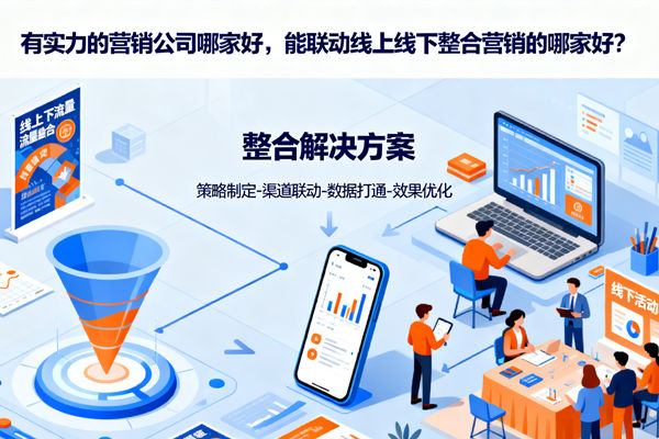 有（yǒu）實（shí）力的營銷公司哪家好，能聯動線上線下整合營（yíng）銷的哪家好？