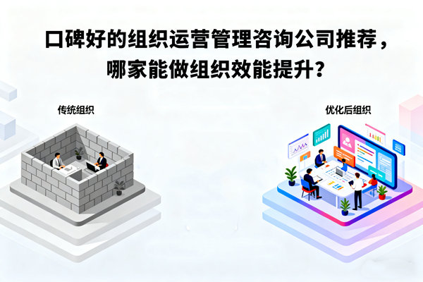 口碑（bēi）好（hǎo）的組織運（yùn）營管理谘詢公司推薦，哪家能做組織效（xiào）能提升？