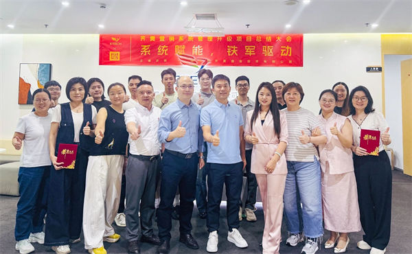 深圳（zhèn）市齊奧通信技術（shù）有限公司營銷係統管理升級谘詢項目總結大會