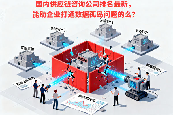 國內（nèi）供應鏈谘詢公司排名（míng）最新，能助企業打通數據孤島問題的麽？