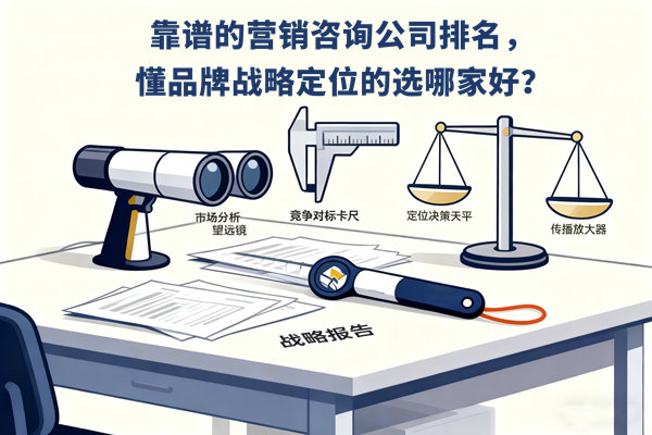 靠譜（pǔ）的營銷谘（zī）詢公司排名，懂品牌戰略定位的選哪家（jiā）好？