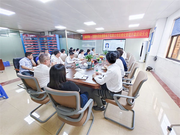 茂佳塑膠（jiāo）電子項（xiàng）目啟動會現場