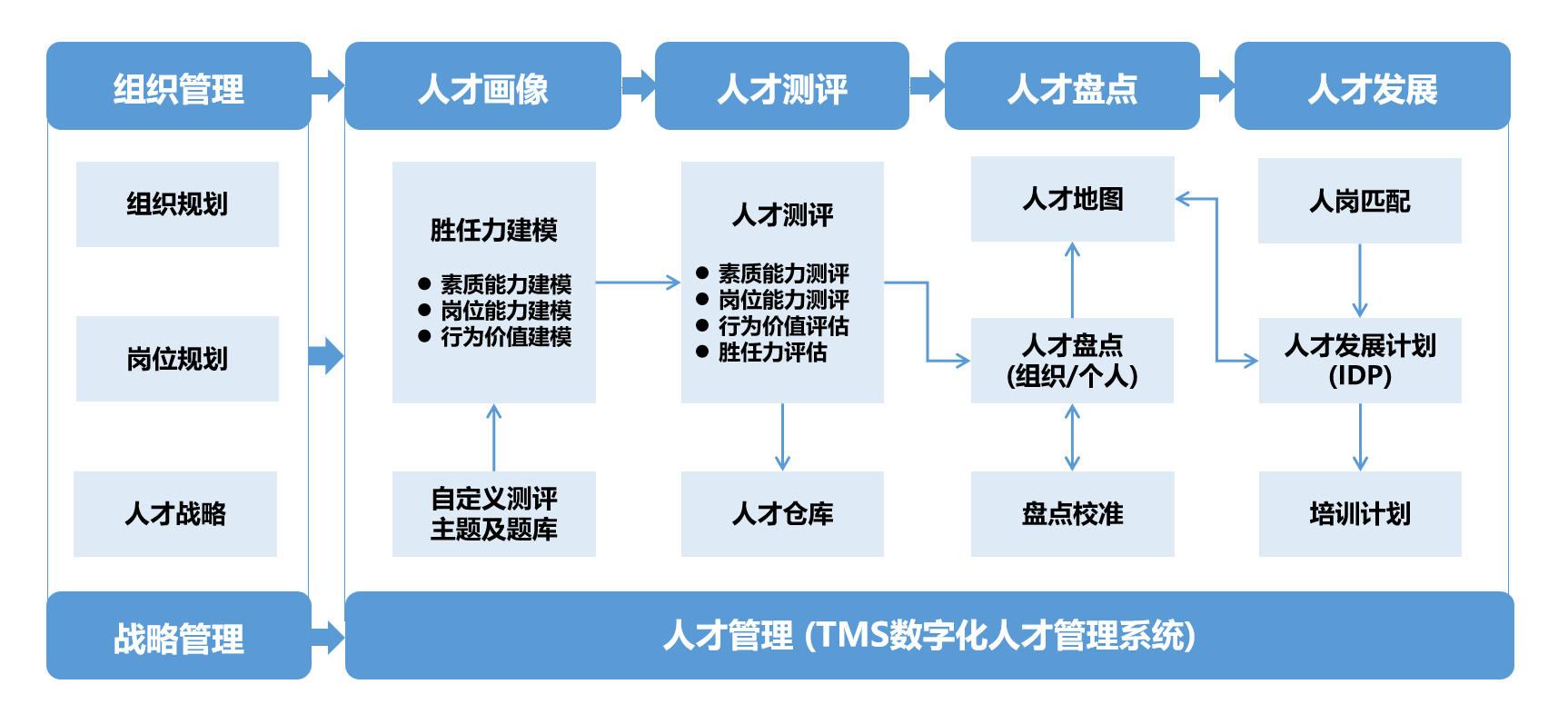 人才管理係統實施模型